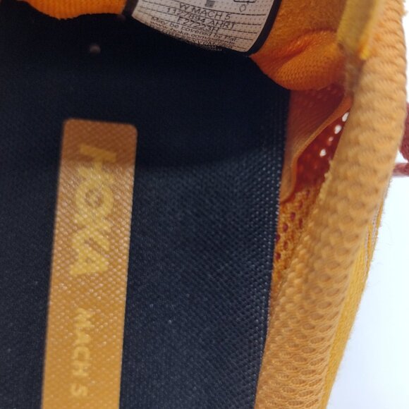 Hoka One One Mach 5 Yellow Brown sneakers Women’s US 7.5 B Athletic running shoe - Picture 7 of 7